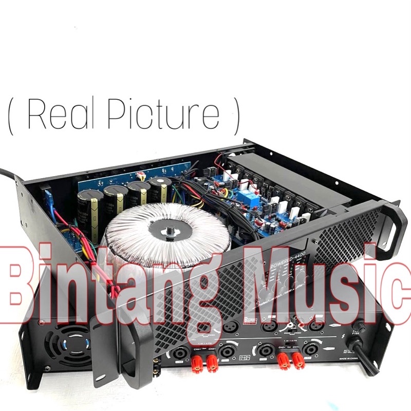 Power ashley POWERED4400 original 4 channel ASHLEY powered 4400