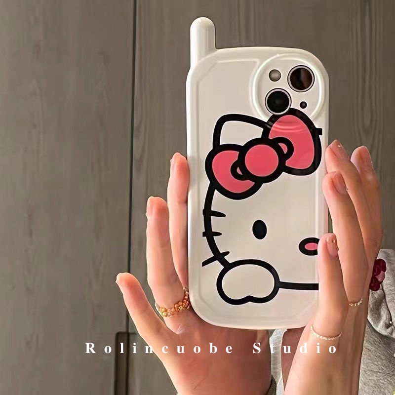 Soft case TPU Transparan Shockproof Motif Kartun Hello Kitty Untuk iphone 13 12 11 Pro Max XS XR 8plus 12pro12pro Max 7 8 Plus X XS XR XSMAX