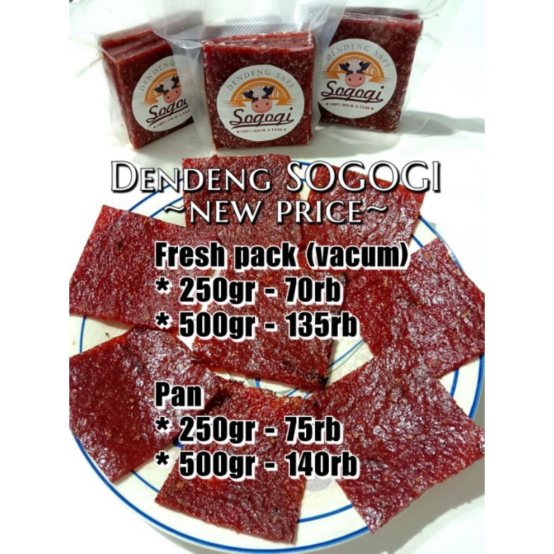 

Dendeng Sapi SOGOGI siap santap