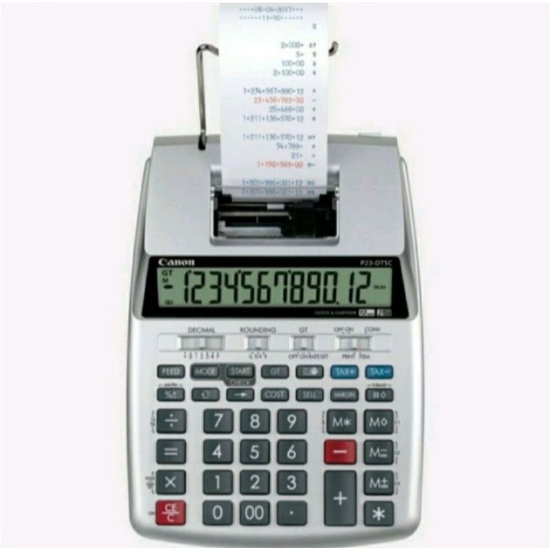 

ORIGINAL CANON P23 DTC - Calculator Printing / Kalkulator Struk Print P 23DTC