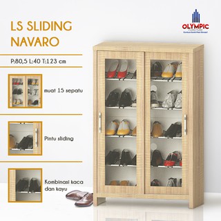 Olympic Rak Sepatu Tempat Penyimpanan LS SLIDING Olympic Rak Sepatu Tempat Penyimpanan LS SLIDING
