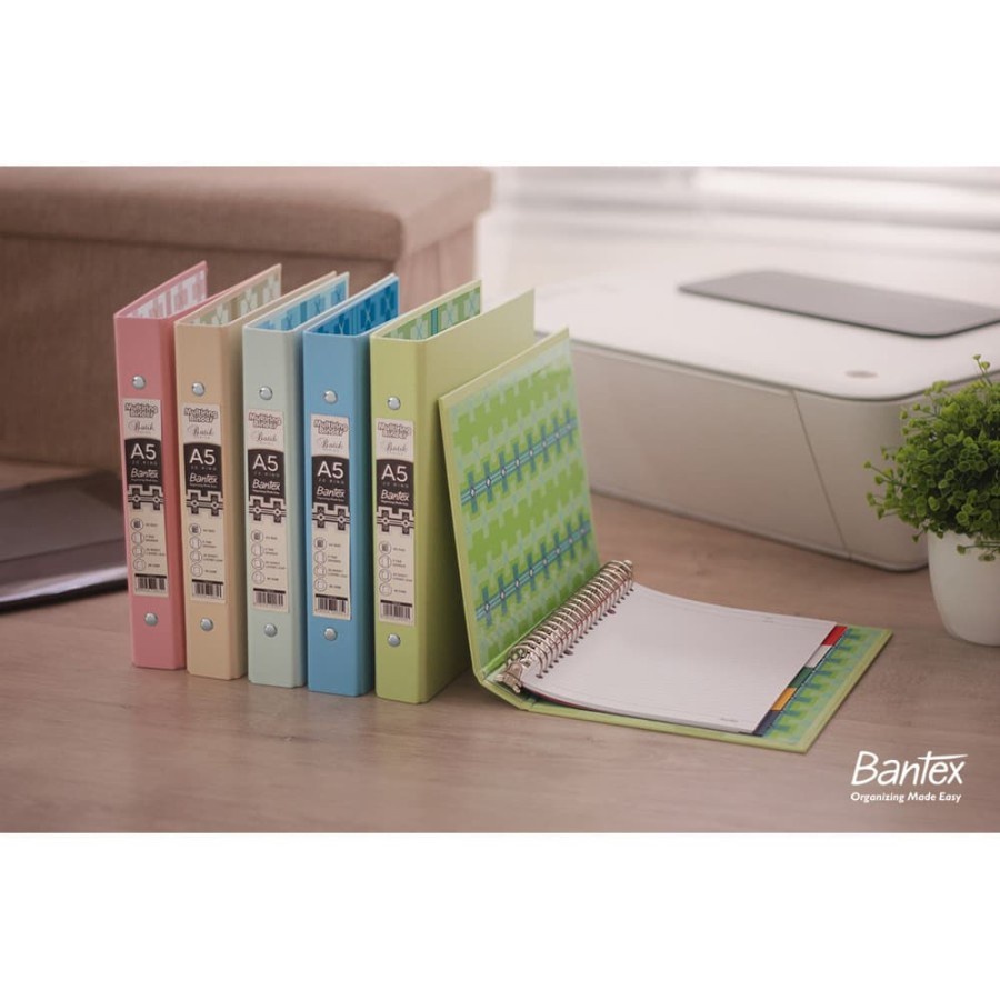 Bantex A5 PP Multi Ring Binder 20 Hole 1334