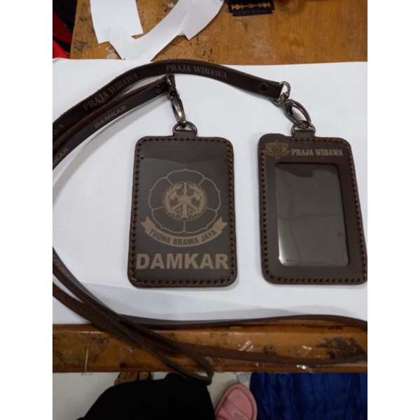 

Name Tag Id Card holder DAMKAR