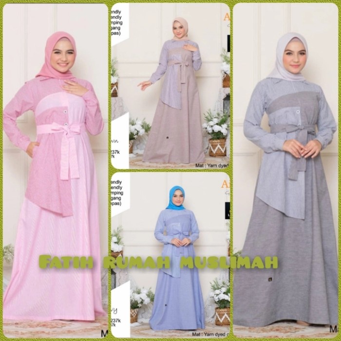 PREMIUM NEW/GAMIS TERBARU/GAMIS LUBI AIDA/LUBI GAMIS IBU AIDA/LUBI AIDA/ - MAROON, XS