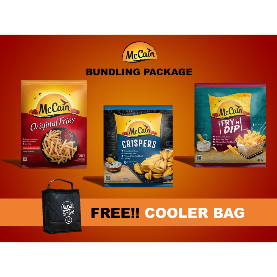 

[BUNDLE]Kentang McCain Party Pack 400Gr-800Gr Paket #7 - JB