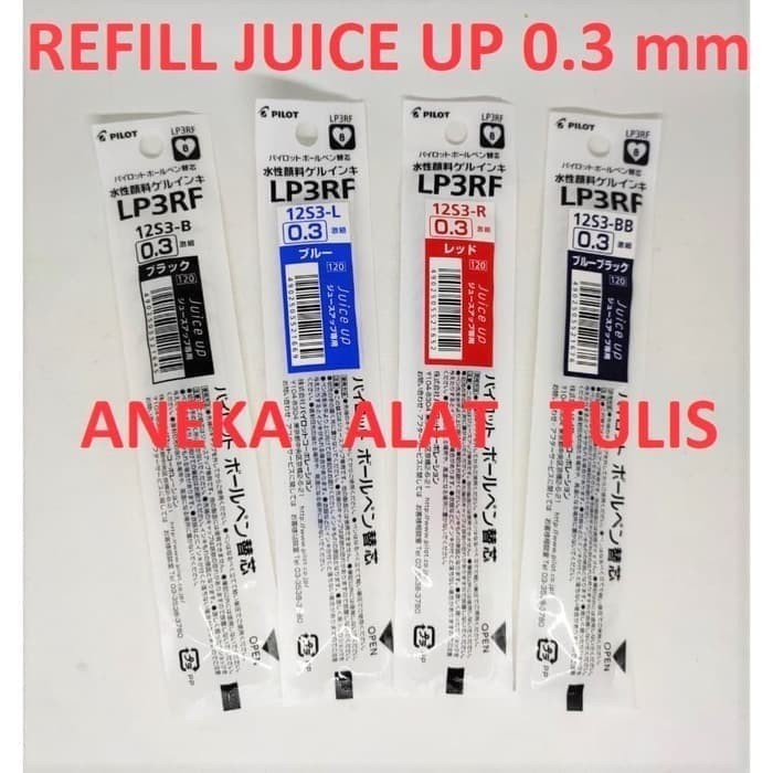 

PILOT PEN JUICE UP REFILL / ISI ULANG PULPEN LP3RF12S3/S4