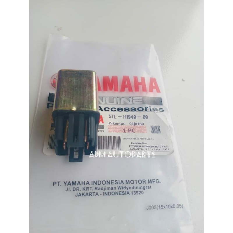 Bendik 5TL/5TP bendik Starter Relay mio sporty.fino karbu.nuvvo.jupiter z.vega r new.Ori-1