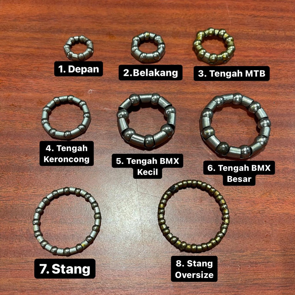 Bearing Sepeda Gotri Sepeda Pelor Sepeda Komplit bearing