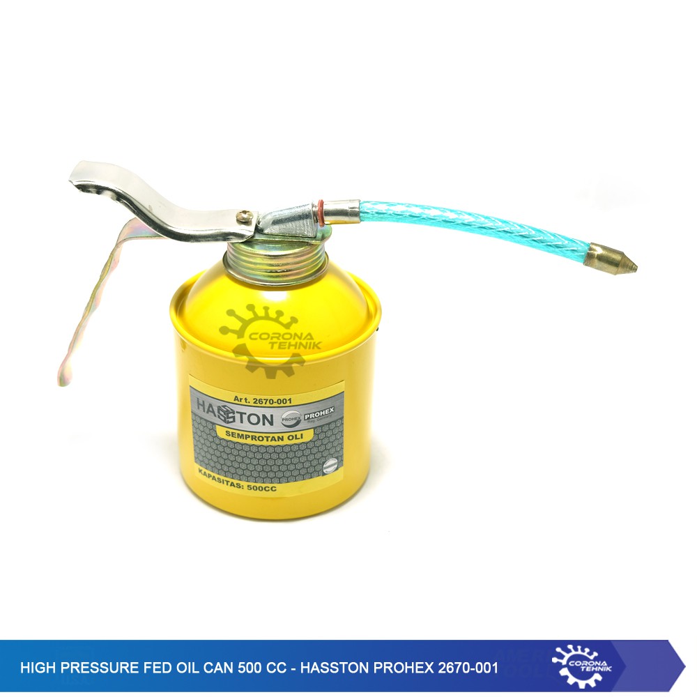 High Pressure Fed Oil Can 500 cc - Hasston Prohex 2670-001