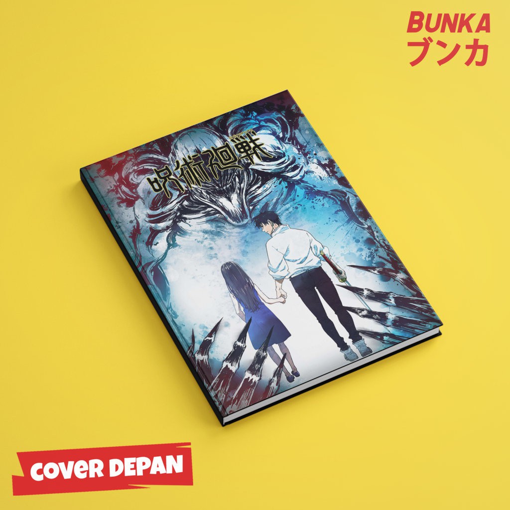 

Notebook Anime Jujutsu Kaisen Chapter 0 Hardcover A5 Buku Tulis Catatan Notes Agenda Planner Jurnal