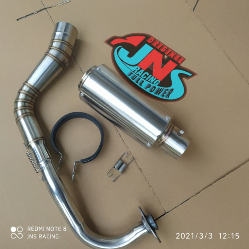 KNALPOT POLOS SC PROJECT PCX NMAX LEXI AEROX VARIO150 VARIO125