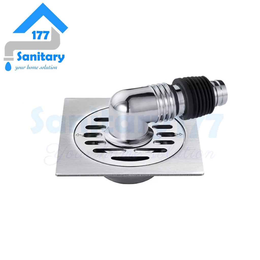 Saringan Got mesin cuci -Floor drain Stainless tebal pembuangan air kamar mandi  tebal strainer air bathroom selang sambungan mesin cuci /G79E