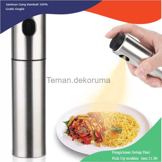 TD-AI Desslo Botol Spray Pump Minyak Zaitun Stainless Steel 100 ml - DE400