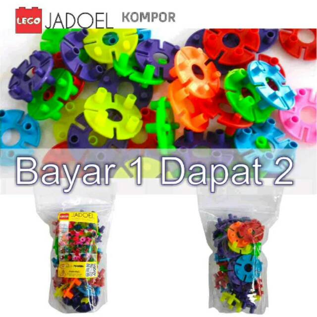 JUAL - LEGO MAINAN - LEGO JADUL BOMBIK MENARA / BENTUK KOMPOR