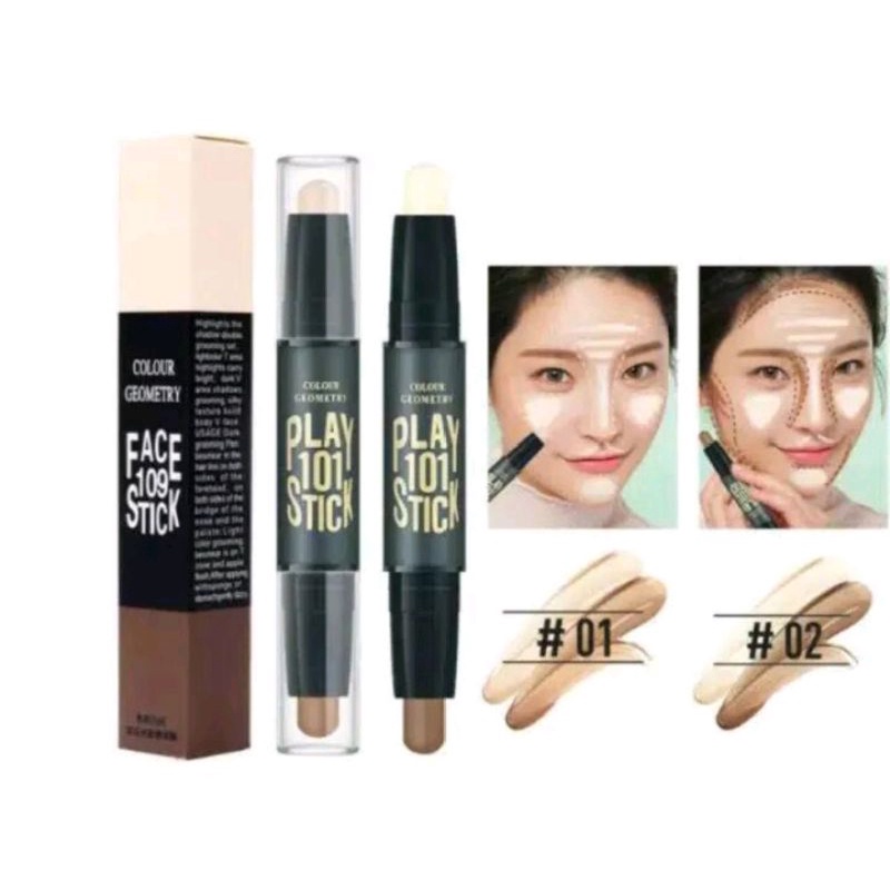 LAMEILA FACE STICK CONCEALER/CONTOUR 2IN1