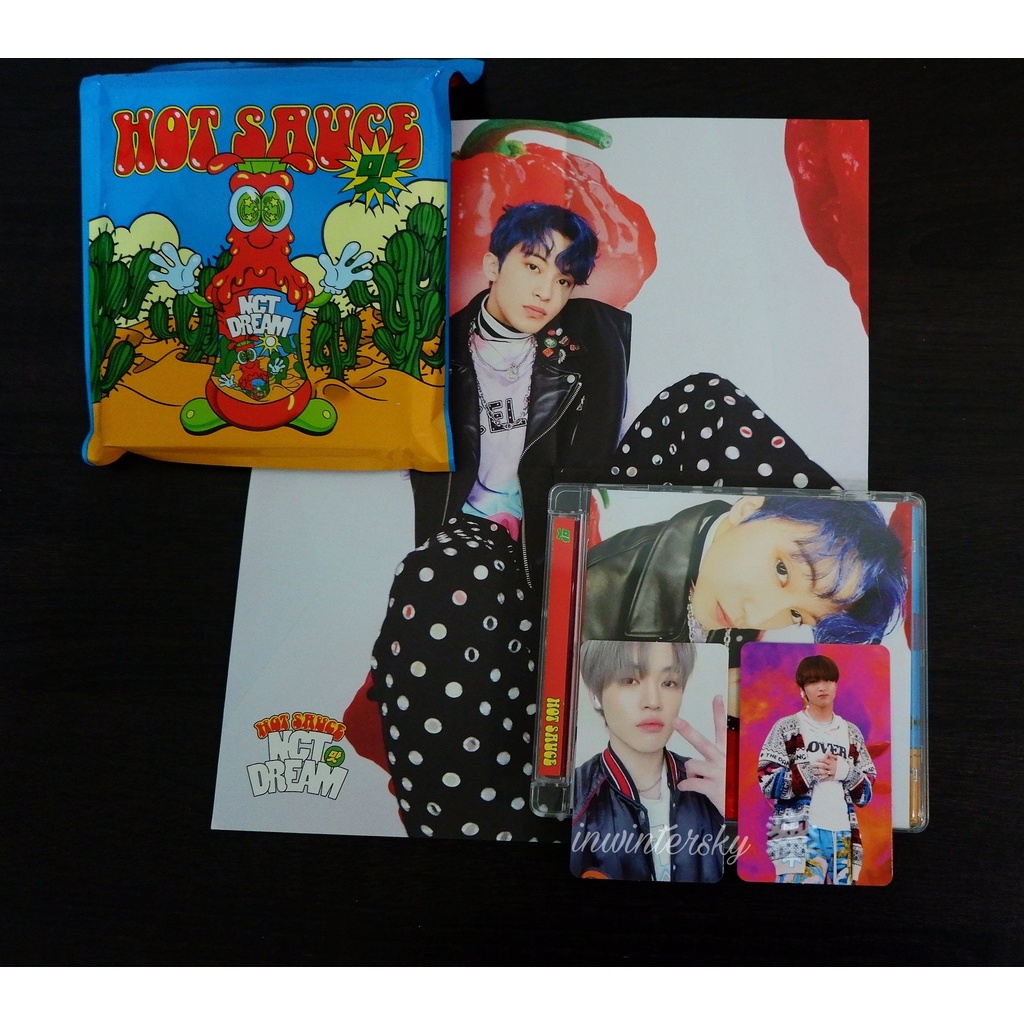 Jual Nct Dream Hot Sauce Jewel Mark Version Unsealed Full Set Shopee Indonesia 