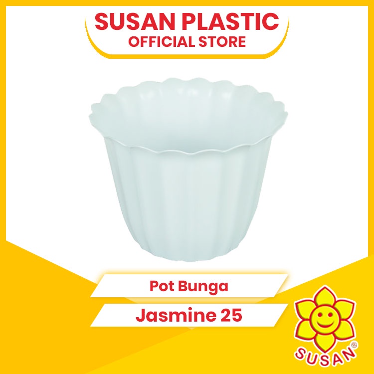 SUSAN - Pot Bunga Jasmine 25 - Pot Hias - Pot Bunga Plastik