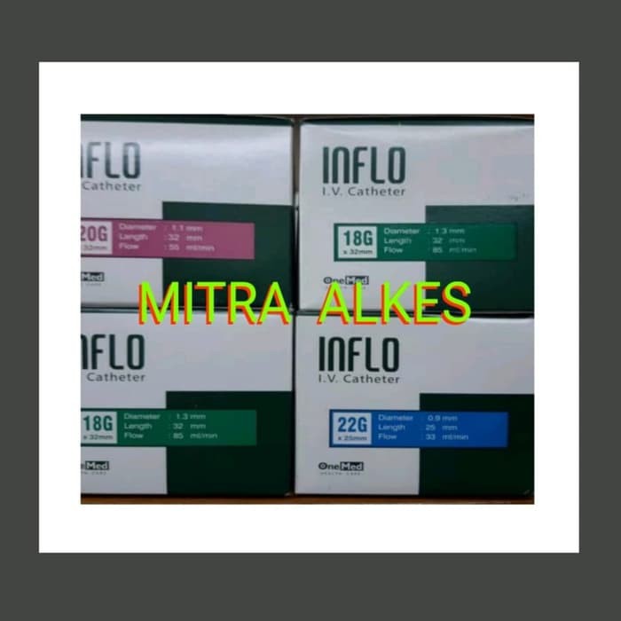 TERMURAH  INFLO IV CATHETER ONEMED. INFLO IV. CATHETER OM. INFLO I.V. CATHETERR