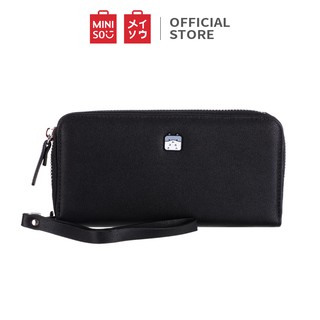 MINISO Dompet Wanita Panjang Wallet Simple Motif Elegant 