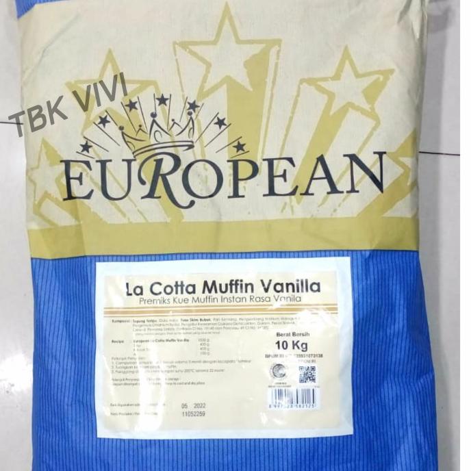 

PROMO TEPUNG MUFFIN PREMIX KELSTON / EUROPEAN LA COTTA - BAL 10KG