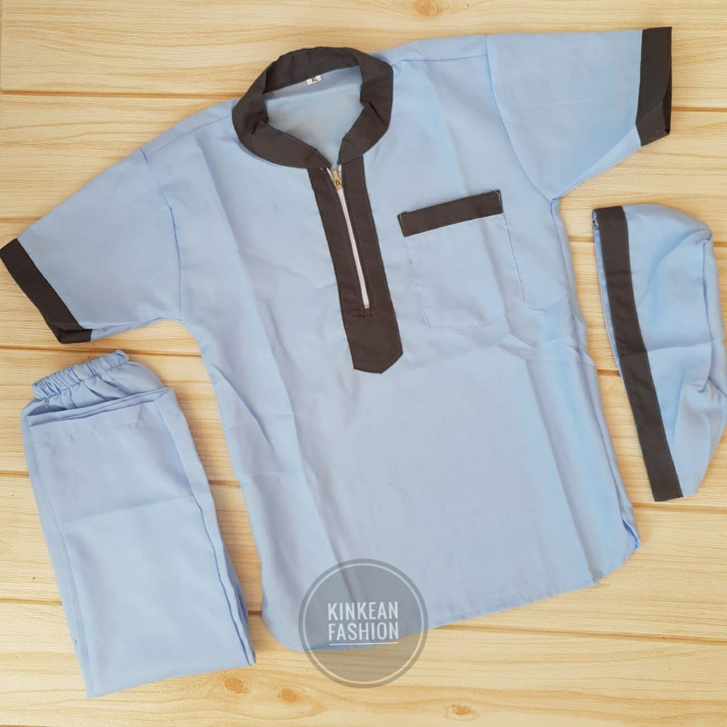 Koko Kurta Zipper Anak size XL &quot;6-7tahun&quot;