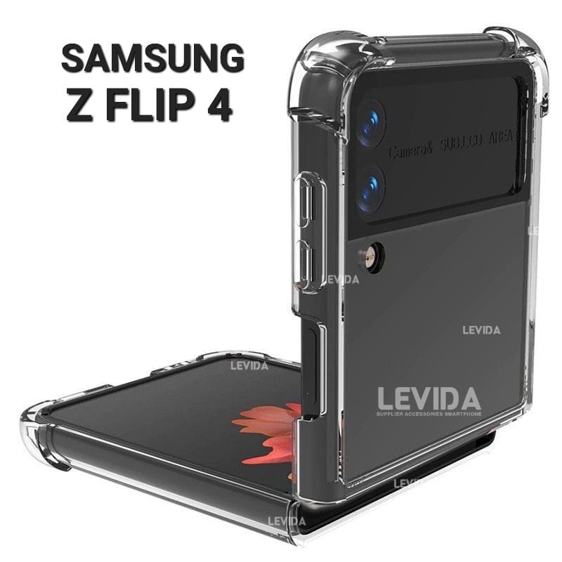 Samsung Z Fold 3 Samsung Z Fold 4 Samsung Z Flip 4 Samsung Z Flip 3 Clear Case Transparan Anticrack 
