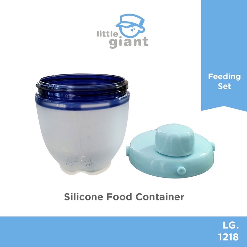 Little Giant LG 1218 Silicone Food Container - Perlengakapan Mpasi