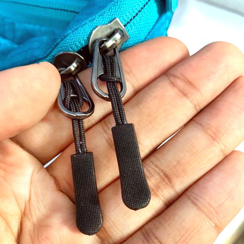 Zipper Puller Tarikan Resleting Gantungan Tali Jaket Tas Tenda Consina