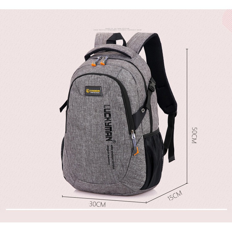 Promo Tas Ransel Laptop Oxford Baru