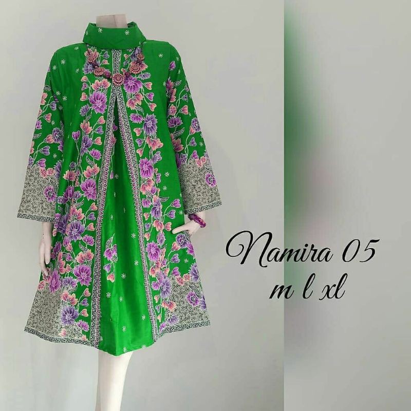 TUNIK BATIK CANTIK TERLARIS TUNIK MODERN