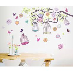 Wallsticker Sangkar Burung AY993