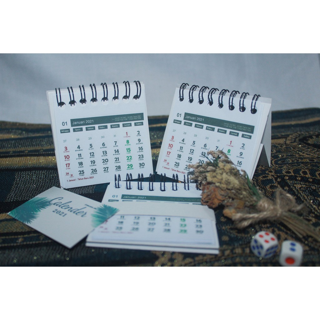 

Klender Menja 2021 Ukuran Mini Portabel untuk Perencanaan Harian / Calender