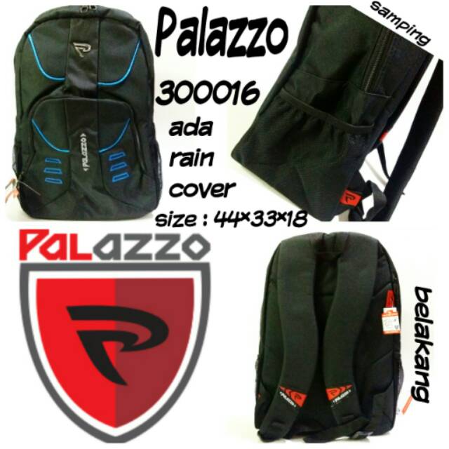 Tas ransel sekolah palazzo 300016 tas backpack ternaru dan termurah