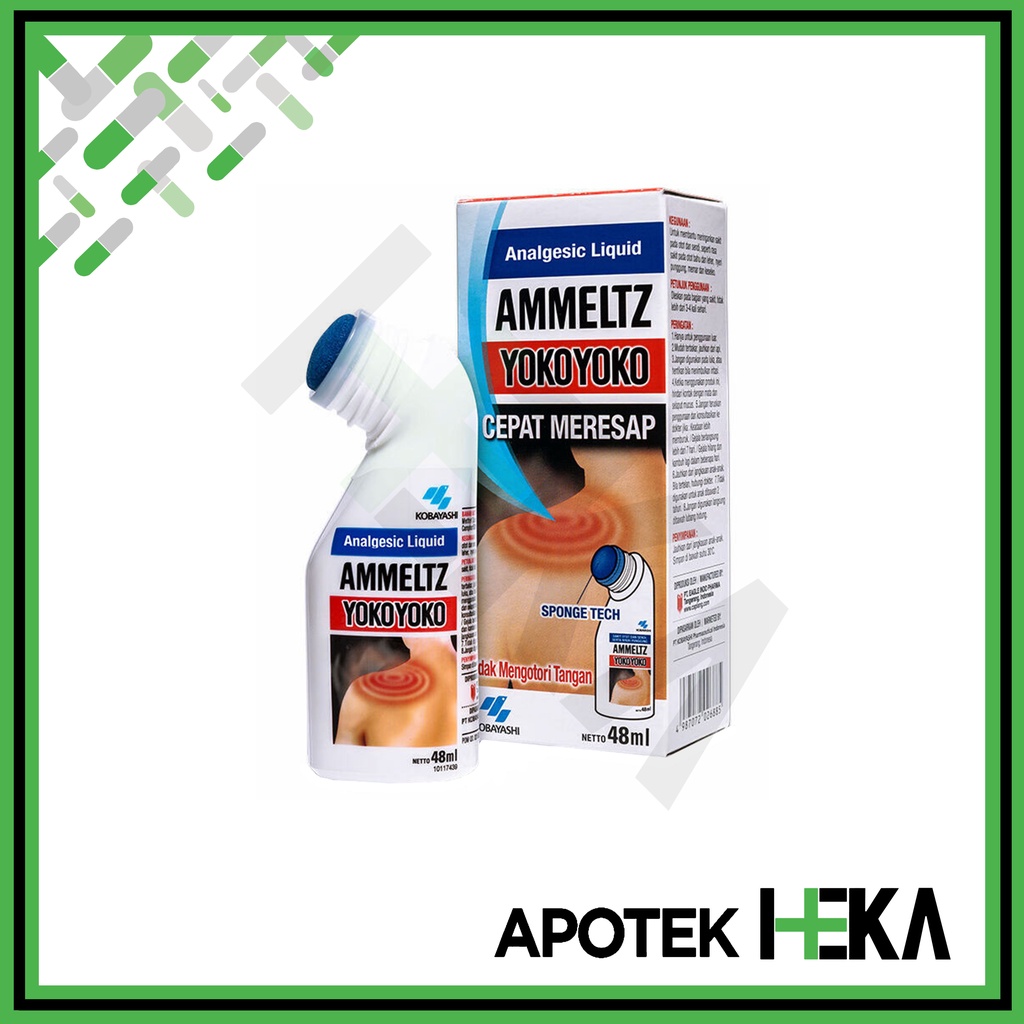 Ammeltz Yoko Yoko 48 ml - Cairan Pereda Nyeri (SEMARANG)