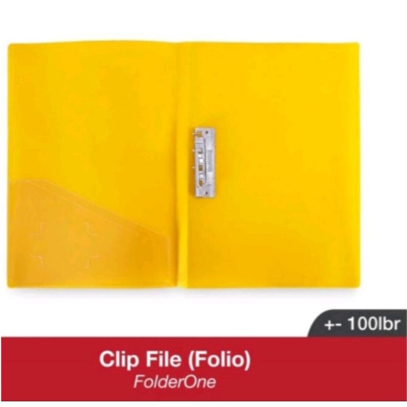 

Clip file/map jepit folio folder one (1pcs)