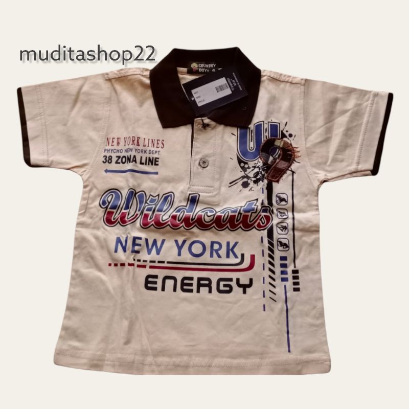 Kaos Kerah Anak Country Doy no 14