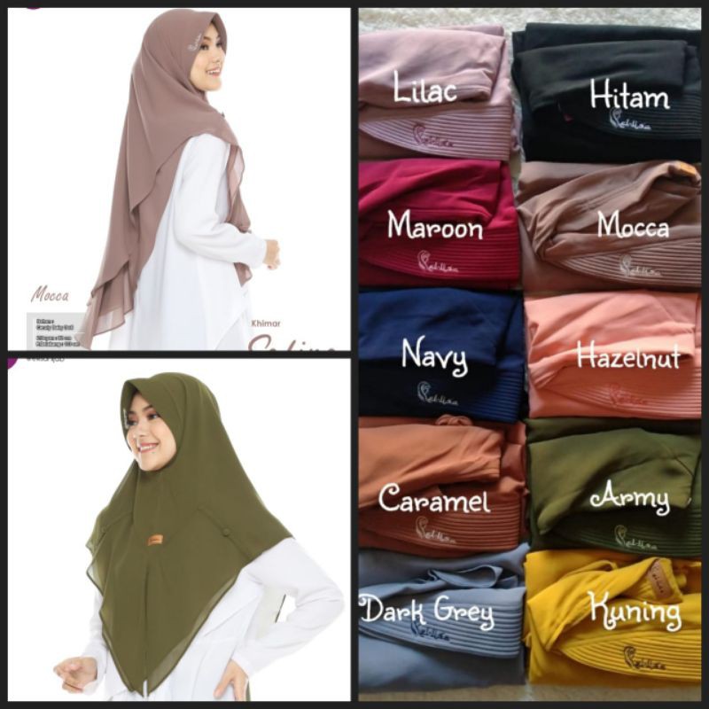 ELLISA HIJAB Khimar Safina