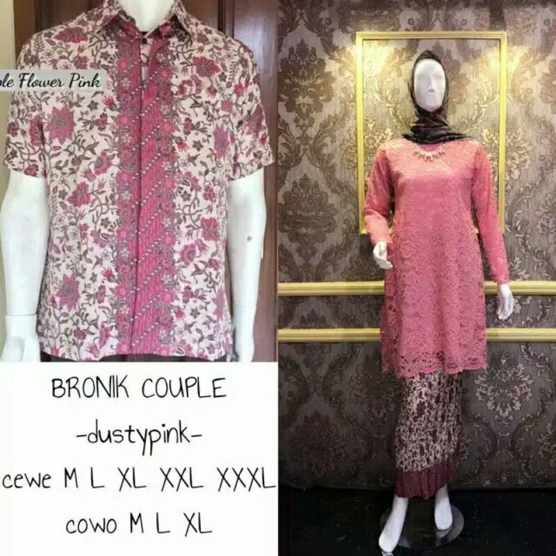 COUPLE KEBAYA/ COUPLE TUNANGAN/ COUPLE KELUARGA/COUPLE/COUPLE KEBAYA TUNIK/ KEBAYA MODERN/KEBAYA