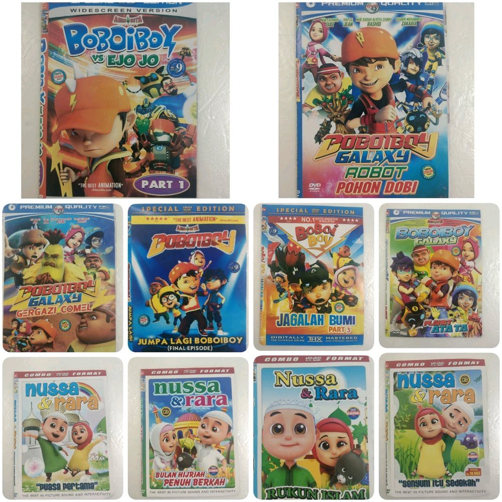 Paket KASET PROMOO DVD anak paling laris -PROMOO VCD film lagu anak anak