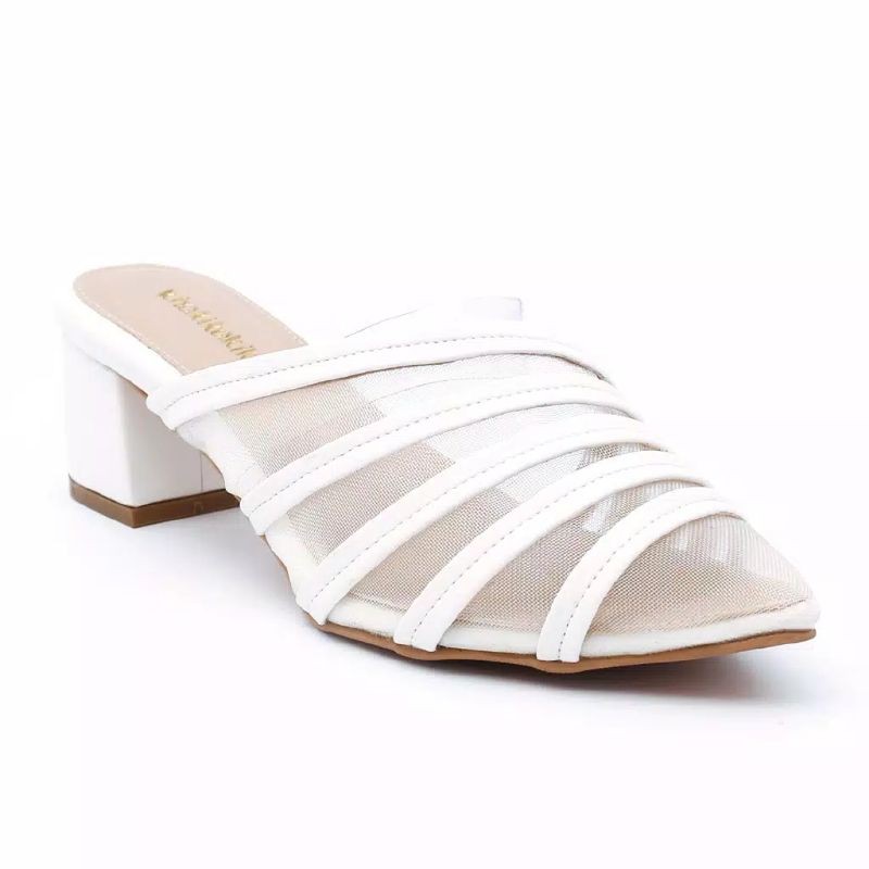 Khakikakiku Allura White / Sepatu Wanita / Wedges Murah