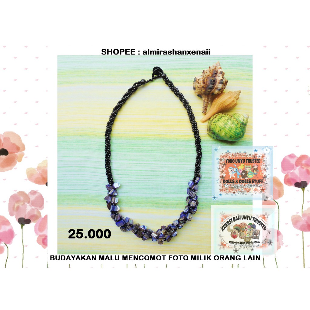 Kalung BALI Handmade/ Kalung Etnik BALI/ Kalung Fashion Wanita/ Kalung Hijab/ Kalung BALI Murah 20