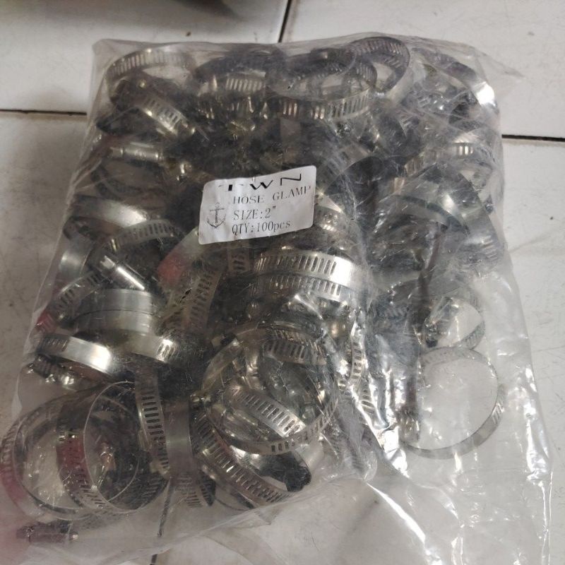 klem selang stenlees 11/4&quot; / klem selang 11/4&quot; stenlees