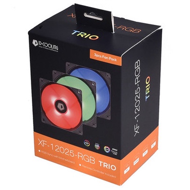 ID-Cooling XF-12025-RGB TRIO 120mm RGB Sync PWM Fan