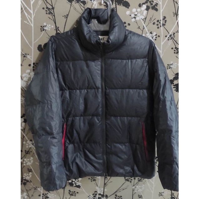 jaket bulu angsa edwin second original