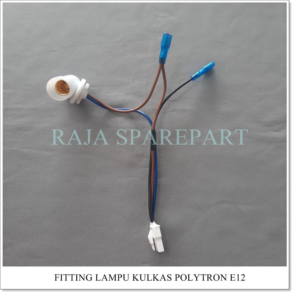 Fitting Lampu Kulkas Polytron E12