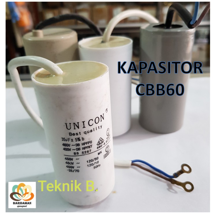 kapasitor 5uf 6uf 8uf 10uf 12uf 14uf 16uf 20uf 25uf 30uf 35uF 40uF 45uF 50uF 450 450V kapasitor kabel bulat CBB60 pompa air jet pump mesin cuci dinamo blower