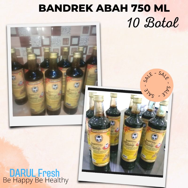 

bandrek abah spc 750 ml 10 botol