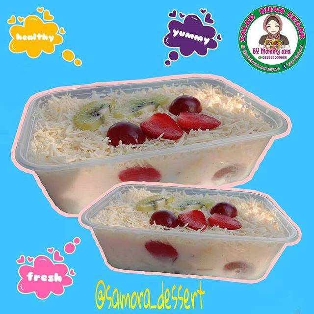 

Salad buah segar 650ml / salad buah bekasi