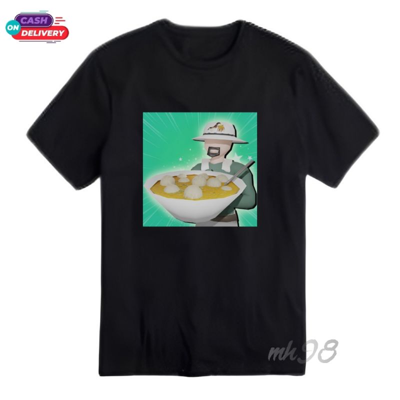 Bakso simulator Kaos Baju shirt Anak Bakso simulator Game Bakso simulator viral Terbaru Keren/Baju B