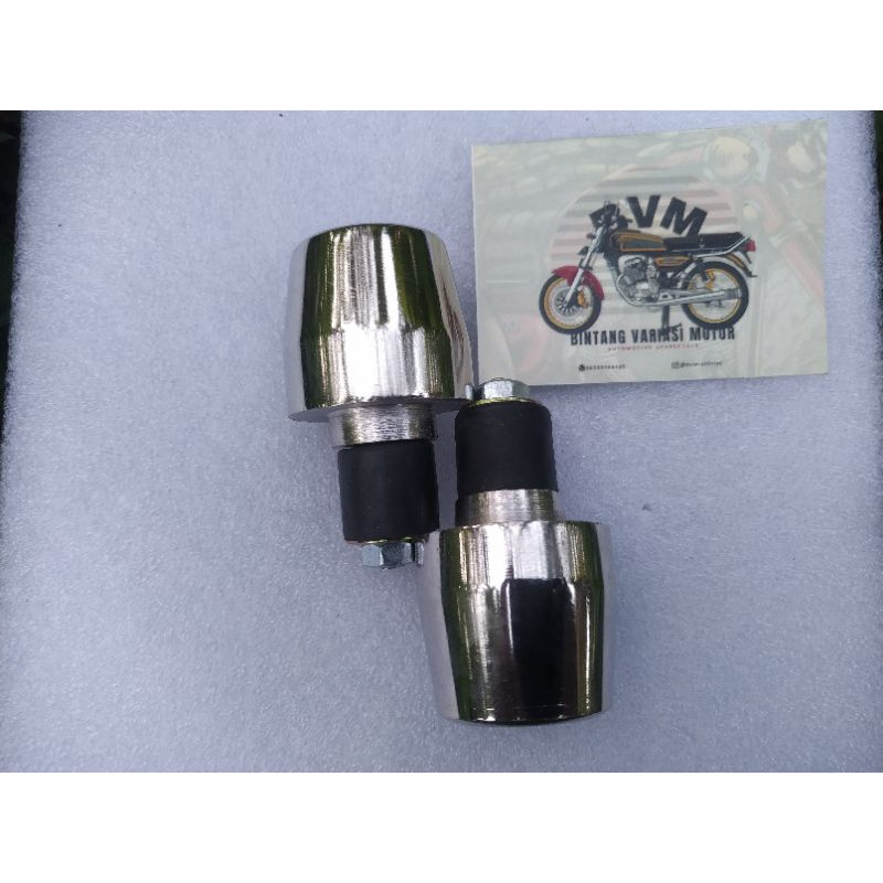 Jalu Stang Honda PCX Repro Bahan Besi Crome Kualitas sama Kayak ORI Peredam Getar Stang